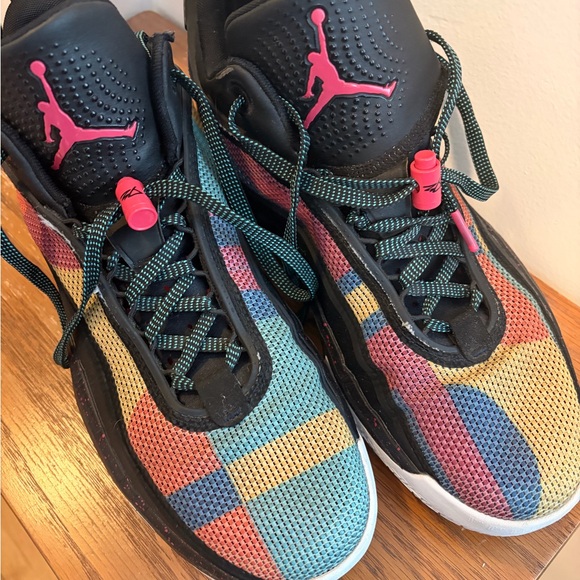 Nike Air Jordan 36 Low Black Multi Color Basketball Shoes Mens Size 13 - Picture 4 of 15